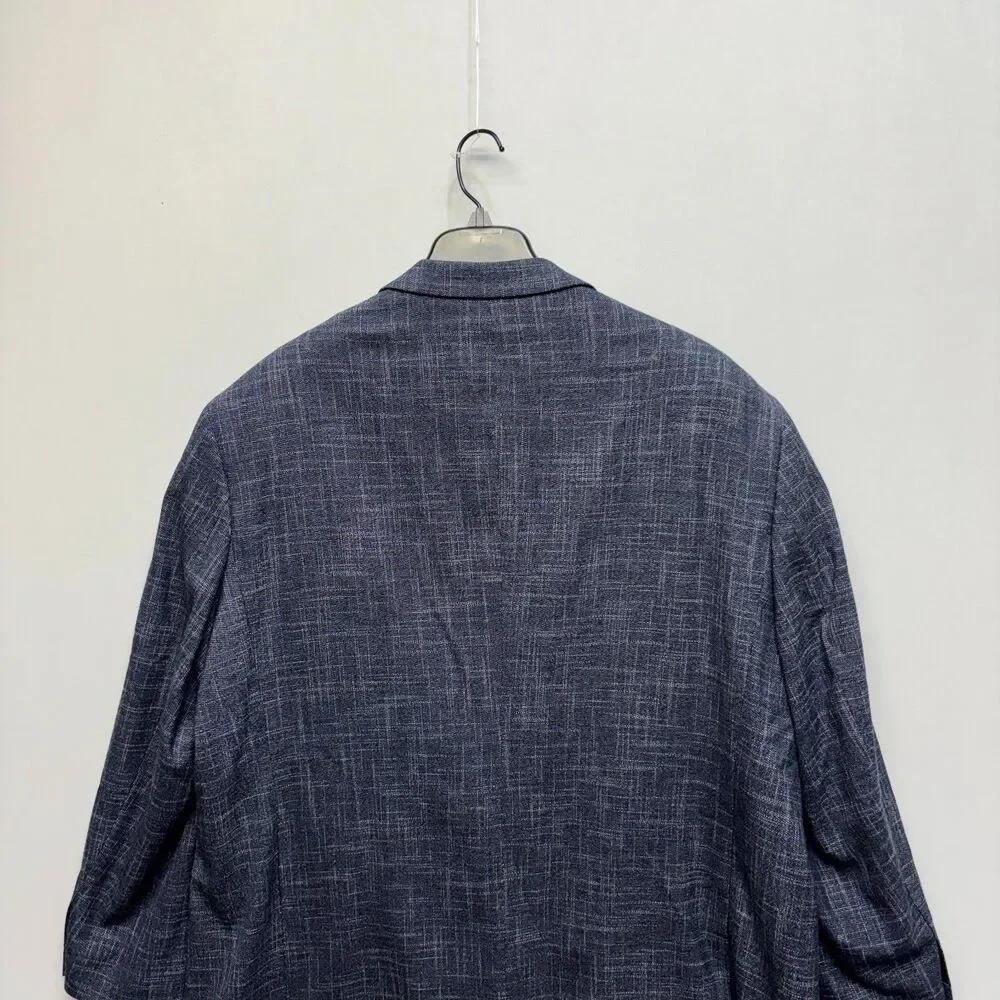 Oak Hill Men Blazer Jacket Size XXL 2XL 50R / 52R Polyester Blend C085 -26